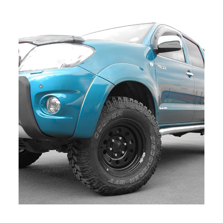 Steel Wheel, Trux Modular Steel Wheel, 16x7.0, ET 0, 6x139, Black - EDK.ro
