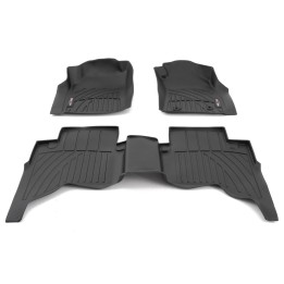 Covorașe, Predator Full Set de 3D Ultra-Tray - Base Model, Toyota Hilux Cabină Dublă 2005 - 2016 - EDK.ro