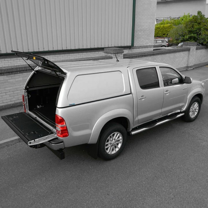 Hardtop Bed Cover, Aeroklas Commercial, Toyota Hilux Double Cab 2005 - 2016 - EDK.ro