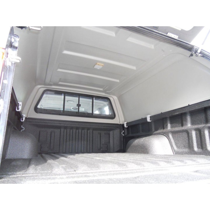 Hardtop Bed Cover, Aeroklas Commercial, Toyota Hilux Double Cab 2005 - 2016 - EDK.ro