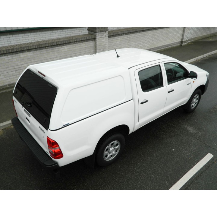 Hardtop Bed Cover, Aeroklas Commercial, Toyota Hilux Double Cab 2005 - 2016 - EDK.ro