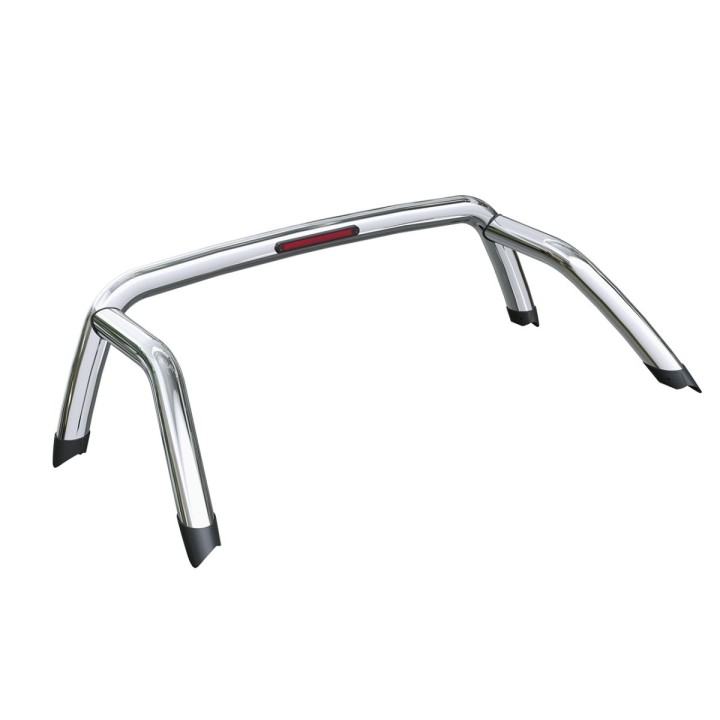 Rollbar Inox, Mountain Top, Culoare Argintiu, Toyota Hilux Cabină Dublă 2005 - 2016 - EDK.ro