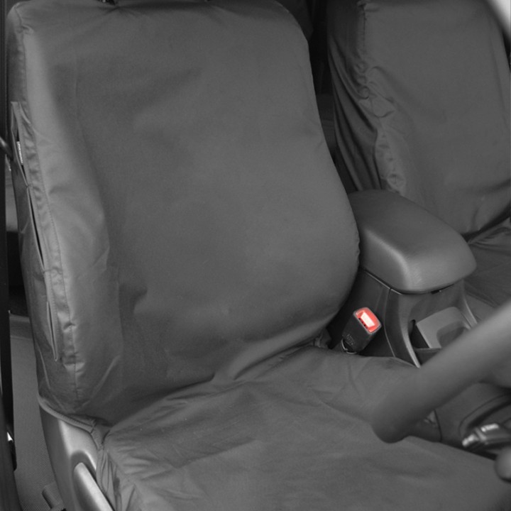 Huse Scaune, Trux Personalizate Impermeabile Față, Toyota Hilux Cabină Dublă 2005 - 2016 - EDK.ro