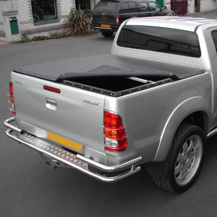 Soft Top Tonneau Bed Cover, Trux Roll, Toyota Hilux Double Cab 2005 - 2016 - EDK.ro