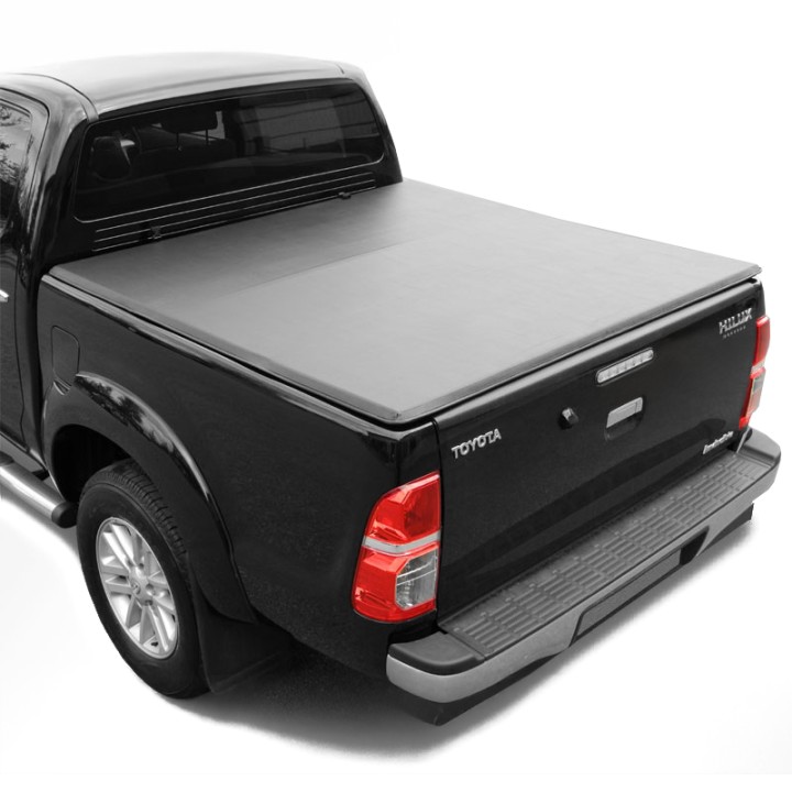 Închidere de Benă Tip Prelată, Trux Tri-Fold, Toyota Hilux Cabină Dublă 2005 - 2016 - EDK.ro
