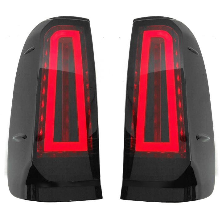 Stopuri LED, Predator Smoked Dynamic, Toyota Hilux 2005 - 2016 - EDK.ro