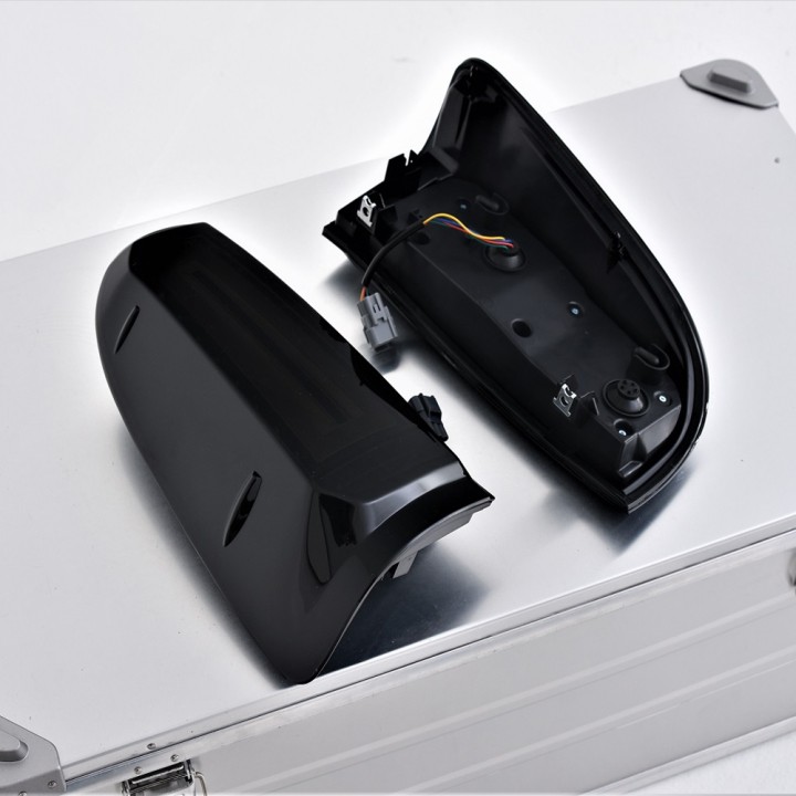 LED Tail Lights, Predator Smoked Dynamic, Toyota Hilux 2005 - 2016 - EDK.ro
