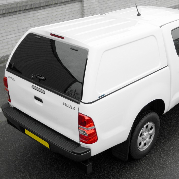 Hardtop Bed Cover, Aeroklas Commercial, Toyota Hilux Extra Cab 2005 - 2016 - EDK.ro