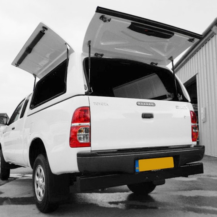 Hardtop Bed Cover, Carryboy Workman, Toyota Hilux Extra Cab 2005 - 2016 - EDK.ro