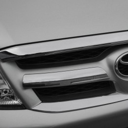 Front Grille, Trux Upper Lower Trim, Color Chrome, Toyota Hilux Double Cab 2005 - 2011 - EDK.ro