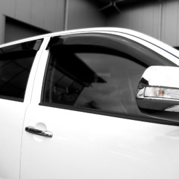 Set 4 Paravânturi, Trux, Culoare Fumuriu Închis, Toyota Hilux Cabină Dublă 2011 - 2016 - EDK.ro