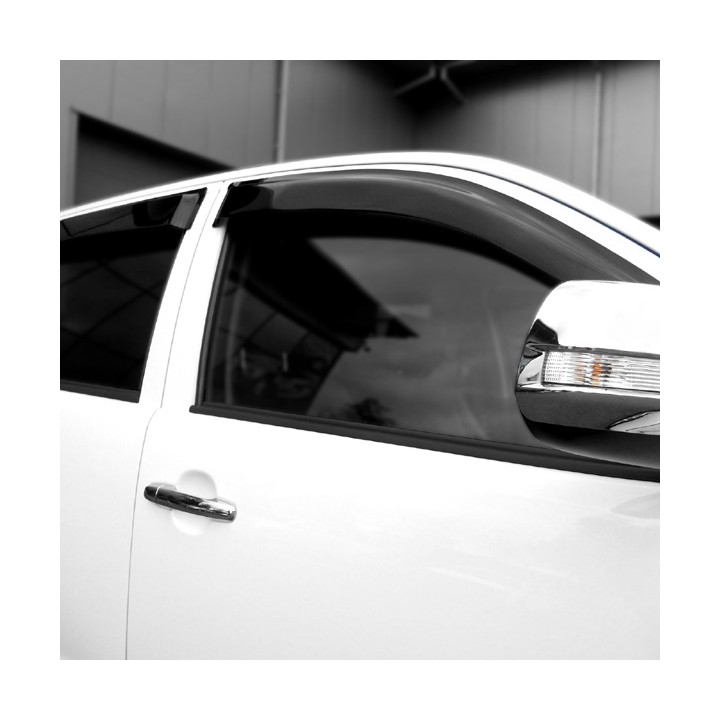 Set 4 Paravânturi, Trux, Culoare Fumuriu Închis, Toyota Hilux Cabină Dublă 2011 - 2016 - EDK.ro
