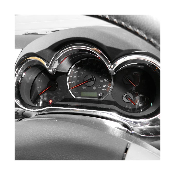 Dashboard Trim Kit, Trux, Color Chrome, Toyota Hilux 2011 - 2016 - EDK.ro