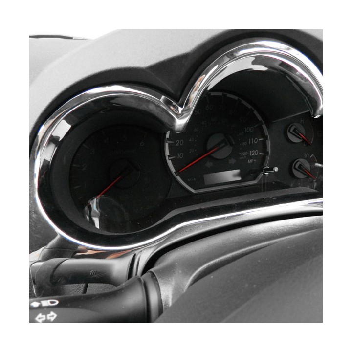 Dashboard Trim Kit, Trux, Color Chrome, Toyota Hilux 2011 - 2016 - EDK.ro