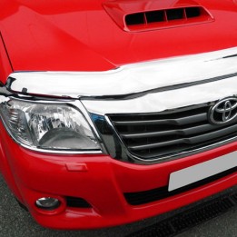 Bonnet Protector, Trux, Color Chrome, Toyota Hilux Extra Cab / Single Cab 2011 - 2016 - EDK.ro