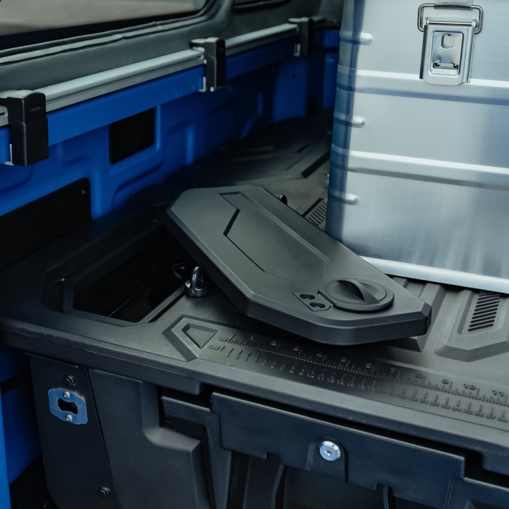Drawer System, Workmate Load Bed System, Toyota Hilux Double Cab 2016 - Present - EDK.ro