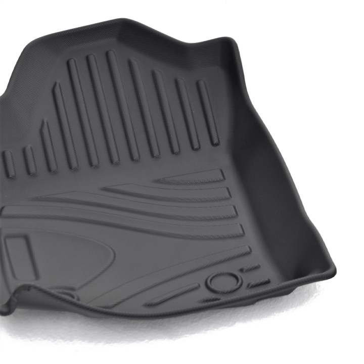 Floor Mats, Trux 3D Premium - Auto Gearbox, Toyota Hilux Double Cab 2016 - Present - EDK.ro