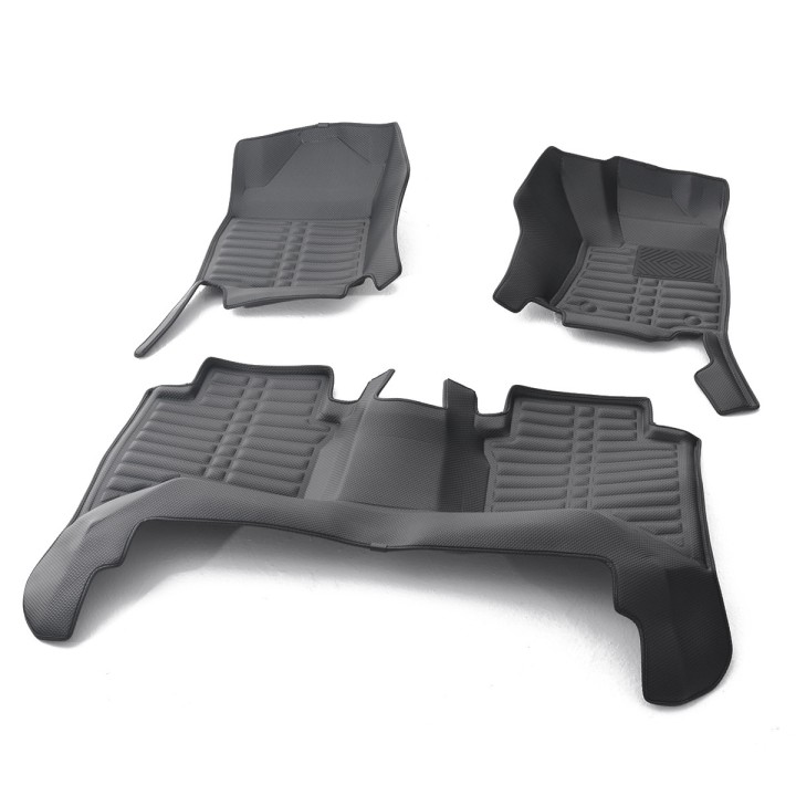 Floor Mats, 3D MAXpider Tray Style - Auto Gearbox - LHD Cars, Toyota Hilux Double Cab 2016 - Present - EDK.ro