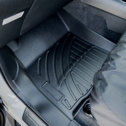 Floor Mats, Predator Set of Ultra- - Auto Gearbox, Toyota Hilux Double Cab 2016 - Present - EDK.ro