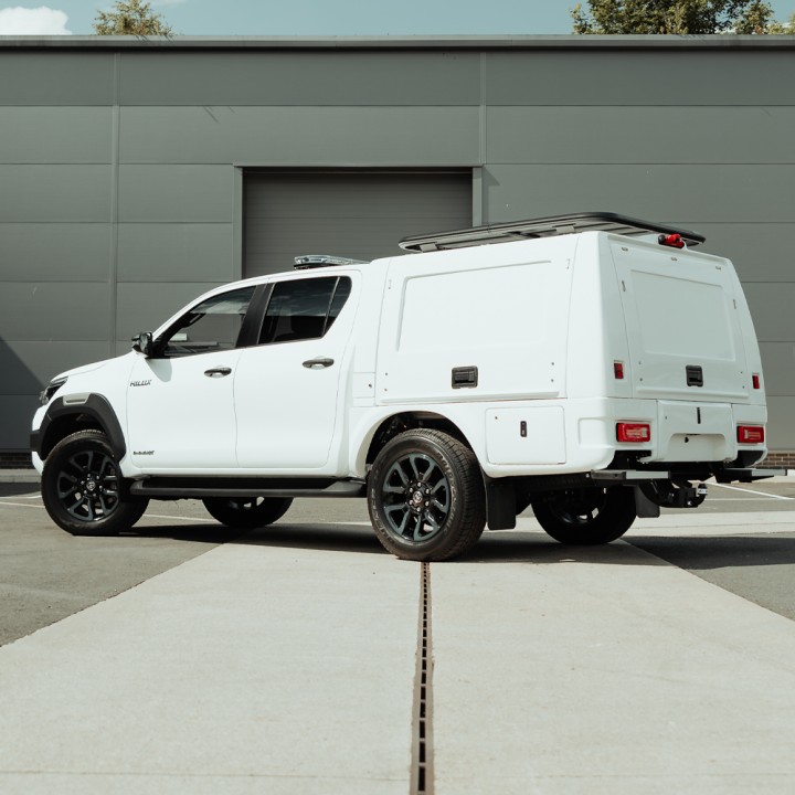 Hardtop Bed Cover, ProTop Utility Professional, Toyota Hilux Double Cab 2016 - Present - EDK.ro