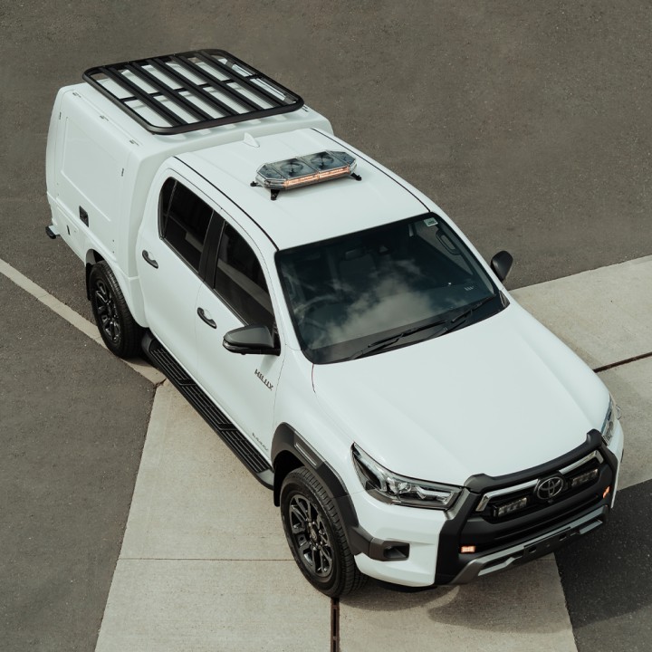 Hardtop Bed Cover, ProTop Utility Professional, Toyota Hilux Double Cab 2016 - Present - EDK.ro