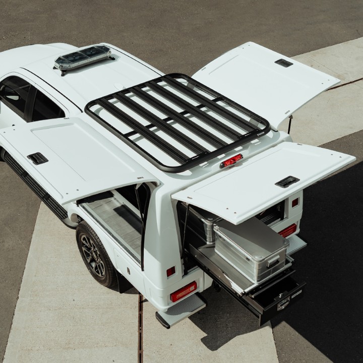 Hardtop Bed Cover, ProTop Utility Professional, Toyota Hilux Double Cab 2016 - Present - EDK.ro