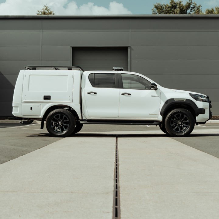 Hardtop Bed Cover, ProTop Utility Professional, Toyota Hilux Double Cab 2016 - Present - EDK.ro