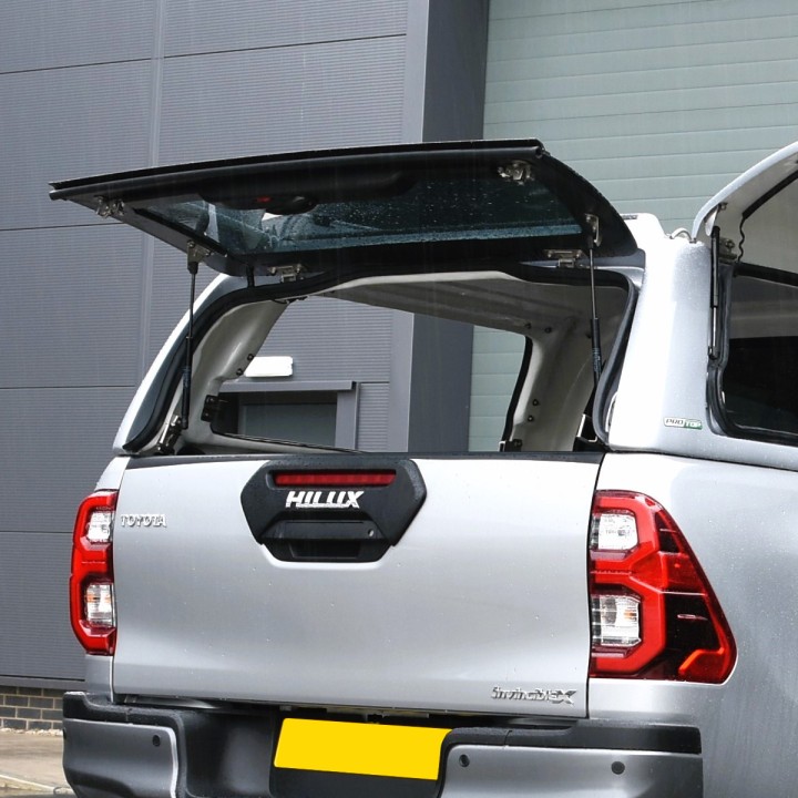 Închidere de Benă Tip Hardtop, ProTop Gullwing, Toyota Hilux Cabină Dublă 2016 - Prezent - EDK.ro