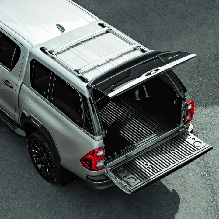 Hardtop Bed Cover, Alpha Type-E, Toyota Hilux Double Cab 2016 - Present - EDK.ro