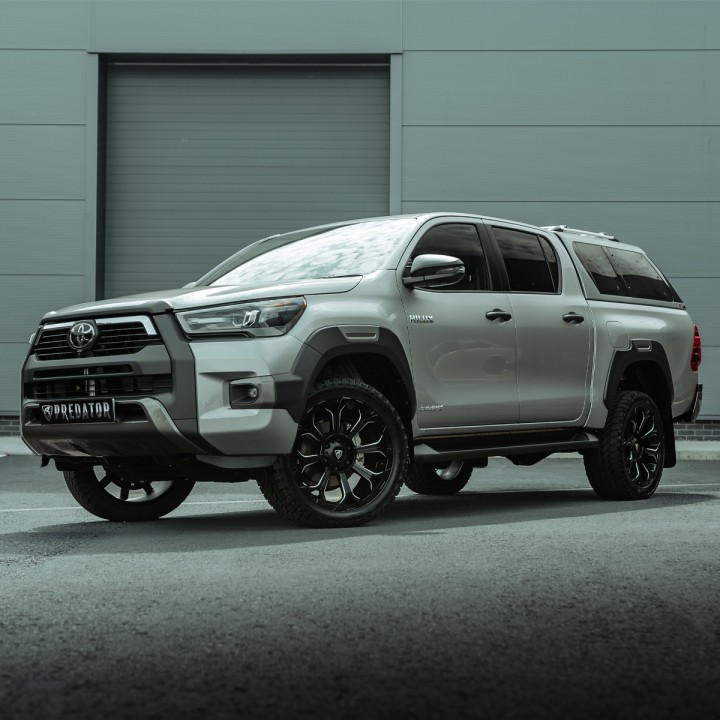 Hardtop Bed Cover, Alpha Type-E, Toyota Hilux Double Cab 2016 - Present - EDK.ro