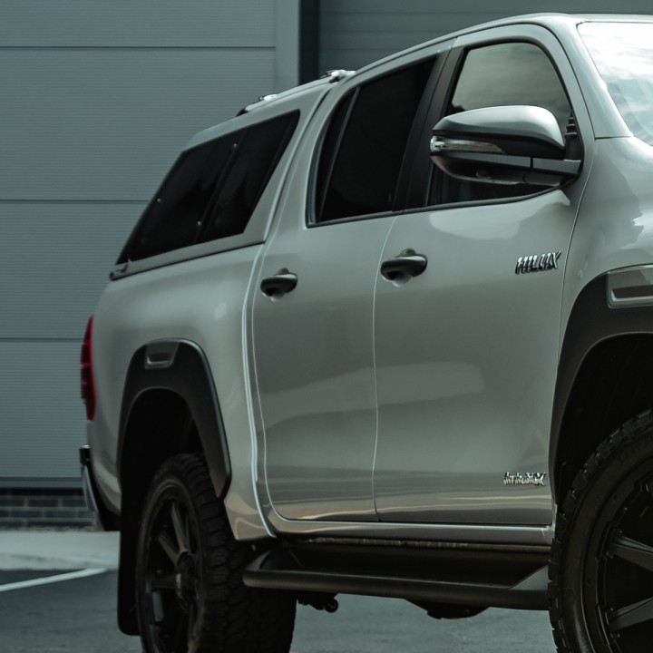 Hardtop Bed Cover, Alpha Type-E, Toyota Hilux Double Cab 2016 - Present - EDK.ro