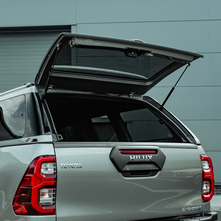 Hardtop Bed Cover, Alpha Type-E, Toyota Hilux Double Cab 2016 - Present - EDK.ro