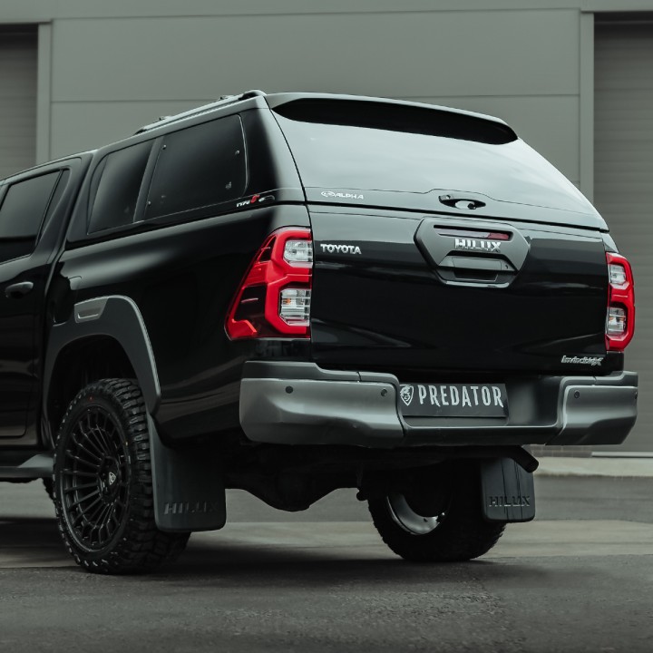 Hardtop Bed Cover, Alpha Type-E, Toyota Hilux Double Cab 2016 - Present - EDK.ro
