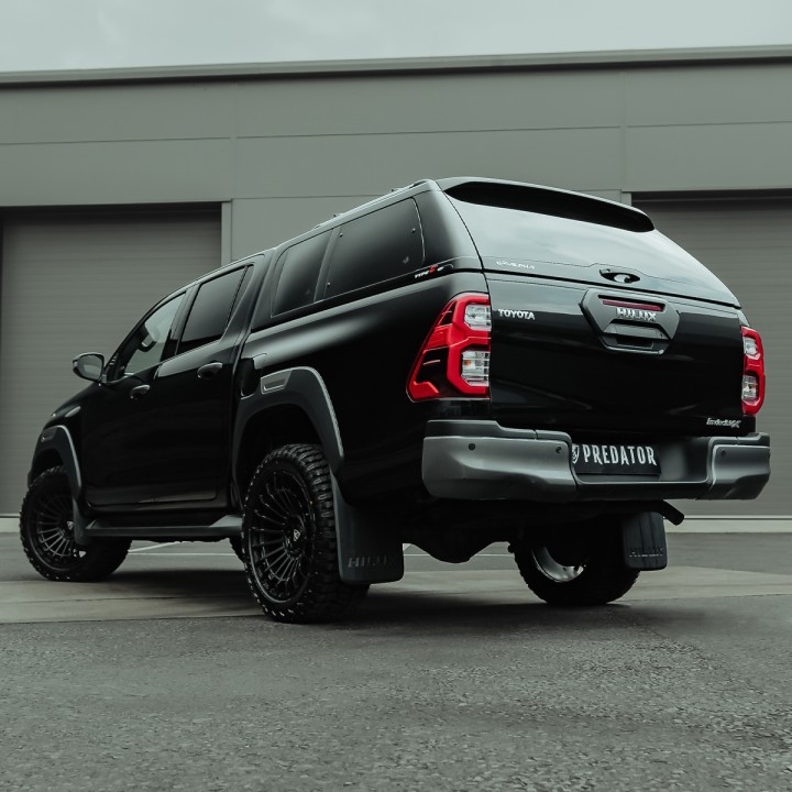Hardtop Bed Cover, Alpha Type-E, Toyota Hilux Double Cab 2016 - Present - EDK.ro