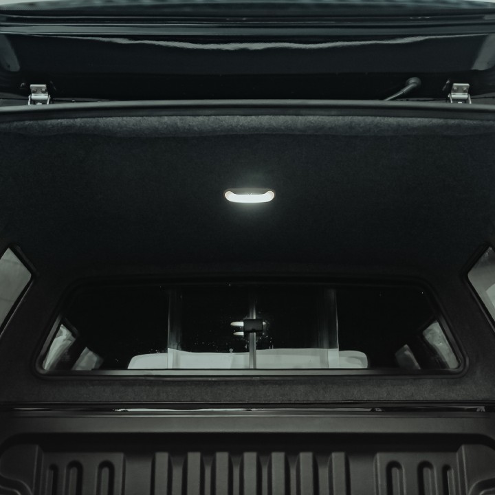Hardtop Bed Cover, Alpha Type-E, Toyota Hilux Double Cab 2016 - Present - EDK.ro