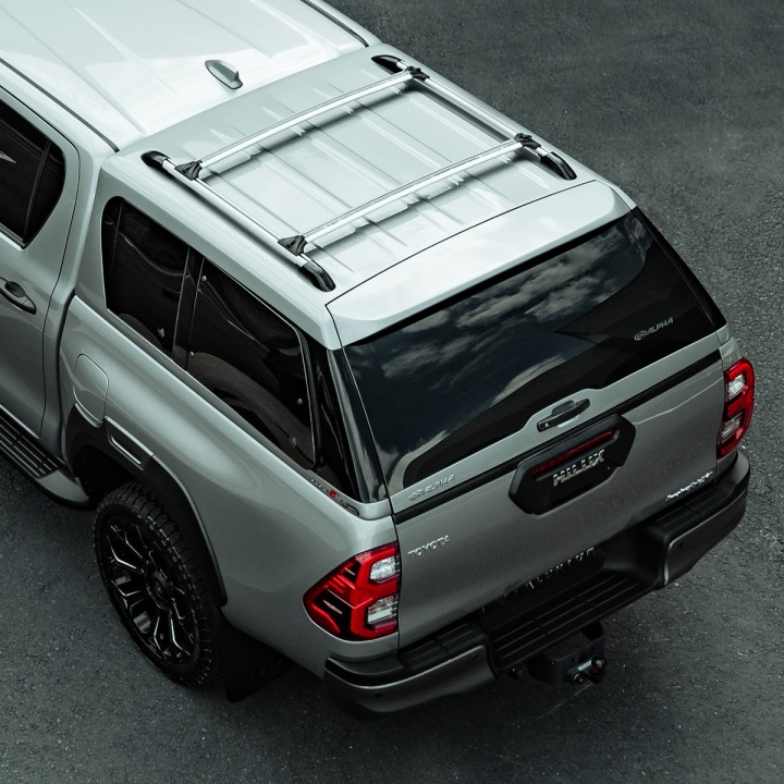 Hardtop Bed Cover, Alpha Type-E, Toyota Hilux Double Cab 2016 - Present - EDK.ro