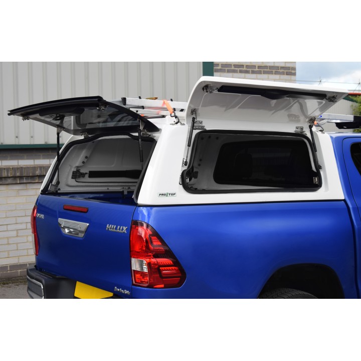 Hardtop Bed Cover, ProTop Gullwing, Toyota Hilux Double Cab 2016 - Present - EDK.ro