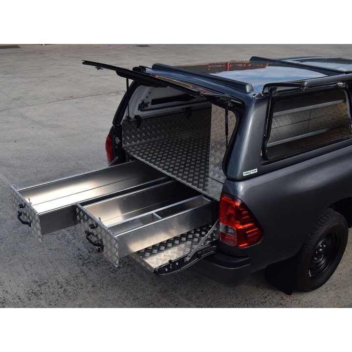 Hardtop Bed Cover, ProTop Gullwing, Toyota Hilux Double Cab 2016 - Present - EDK.ro