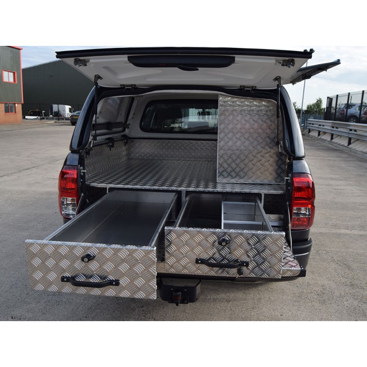 Hardtop Bed Cover, ProTop Gullwing, Toyota Hilux Double Cab 2016 - Present - EDK.ro