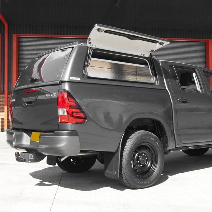 Închidere de Benă Tip Hardtop, ProTop Gullwing, Toyota Hilux Cabină Dublă 2016 - Prezent - EDK.ro