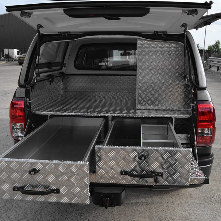 Închidere de Benă Tip Hardtop, ProTop Gullwing, Toyota Hilux Cabină Dublă 2016 - Prezent - EDK.ro