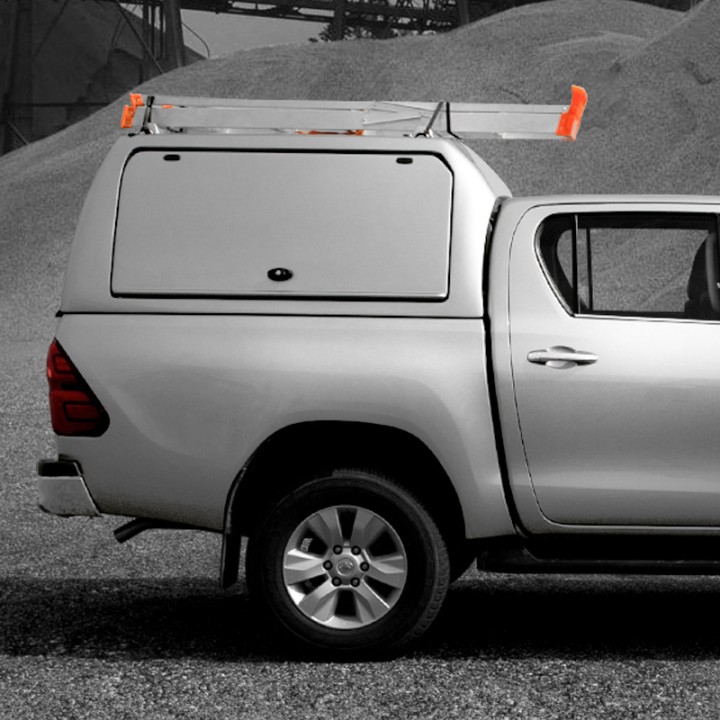 Hardtop Bed Cover, ProTop High Roof Gullwing, Toyota Hilux Double Cab 2016 - Present - EDK.ro