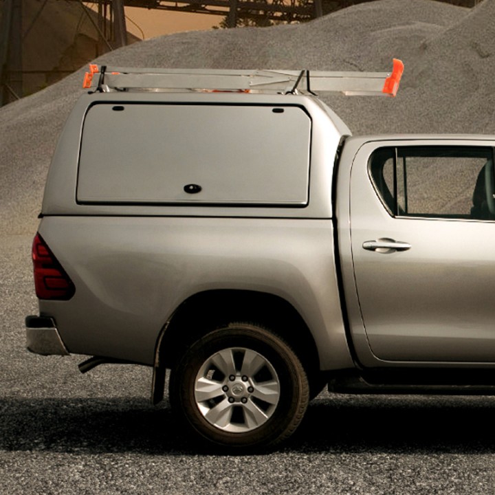 Hardtop Bed Cover, ProTop High Roof Gullwing, Toyota Hilux Double Cab 2016 - Present - EDK.ro
