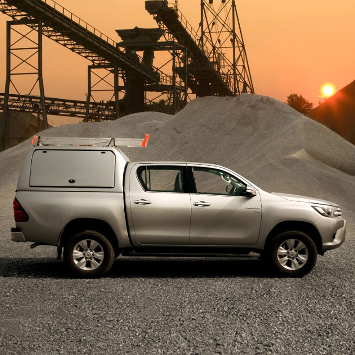 Închidere de Benă Tip Hardtop, ProTop High Roof Gullwing, Toyota Hilux Cabină Dublă 2016 - Prezent - EDK.ro