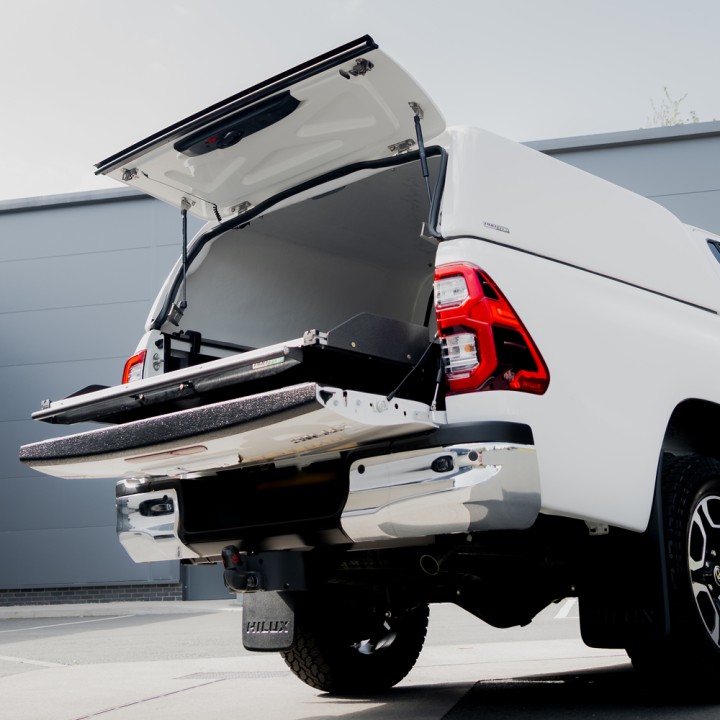 Hardtop Bed Cover, ProTop Tradesman, Toyota Hilux Double Cab 2016 - Present - EDK.ro