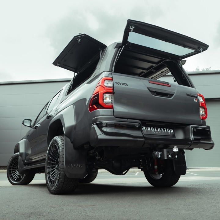 Închidere de Benă Tip Hardtop, Tomahawk Adventure, Toyota Hilux Cabină Dublă 2016 - Prezent - EDK.ro