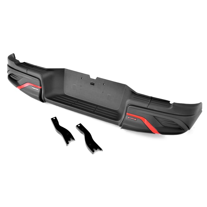 Rear Protection Bar, Predator, Toyota Hilux Double Cab 2016 - Present - EDK.ro