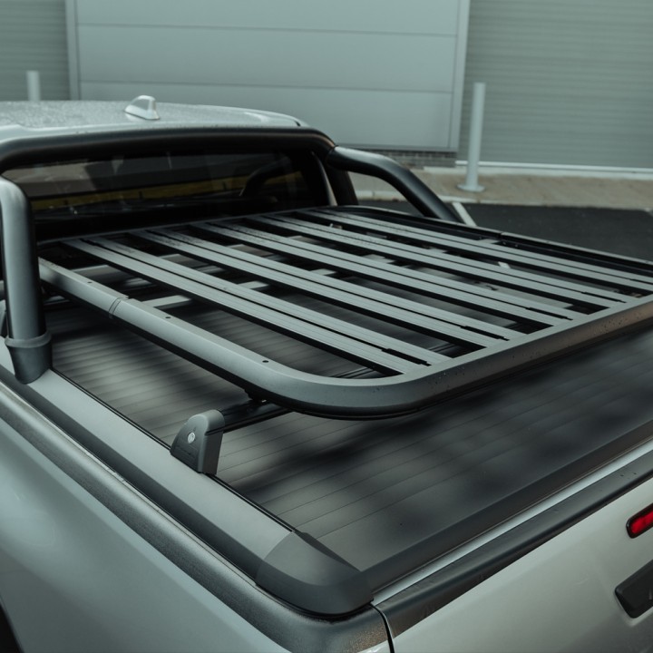 Portbagaj de Plafon tip Platformă, Predator Mountain Top Roll Covers (No Șine Laterale), Toyota Hilux Cabină Dublă 2016 - Prezen