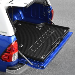 Sliding Bed Tray, Trux Steel with Plastic Top, Toyota Hilux Double Cab 2016 - Present - EDK.ro
