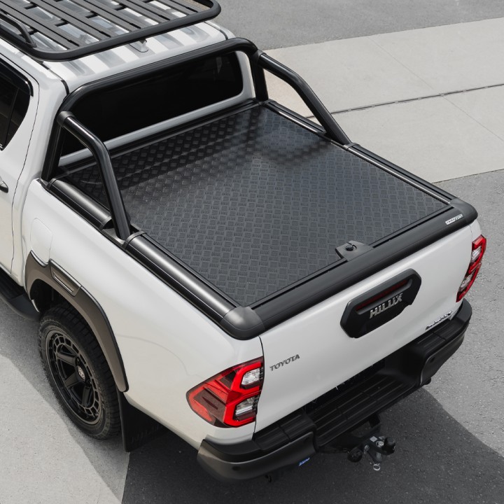 Lid Tonneau Bed Cover, ProTop Lift-Up, Toyota Hilux Double Cab 2016 - Present - EDK.ro